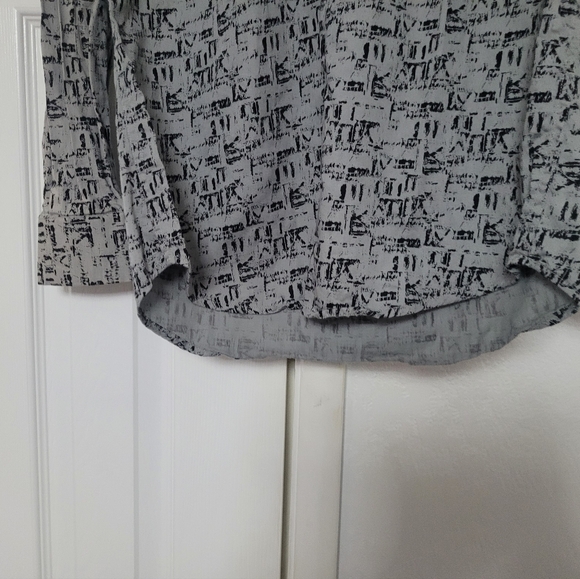 Bonucci gray dress shirt size 38 - Picture 3 of 7